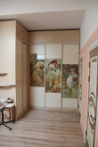 Угловой шкаф купе с антресолями, шкаф купе с антресолями